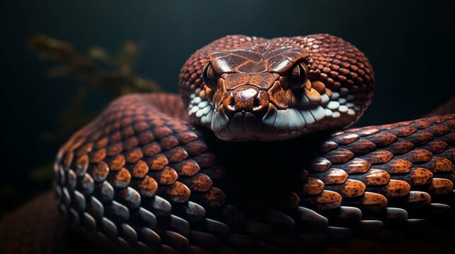 The cobra is the common name of some elapids able to widen the ribs to form the famous hood. photography ::10 , 8k, 8k render ::3
