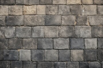 Old Stone Pavement Texture Background, Granite Cobblestone Road Pattern, Vintage Block Sidewalk