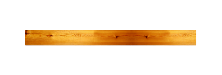 Long horizontal pine boards , on a transparent background