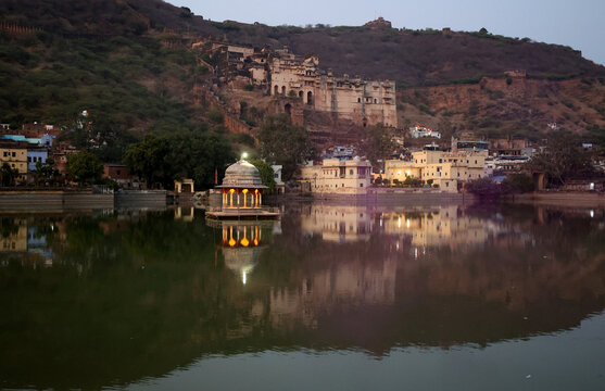 Taragarh Fort and Nawal Sagar Lake in Bundi
