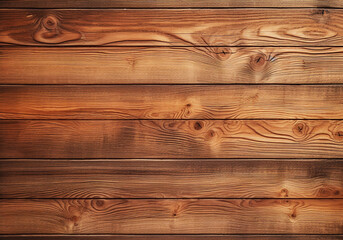 Naklejka premium Natural wooden background. AI generative 