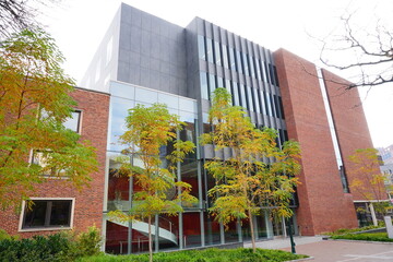 University of Pennsylvania Fall colorful foliage autumn landscape	