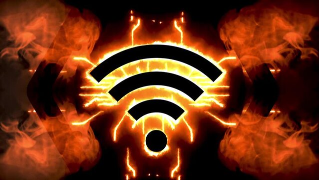 Blazing Fast WiFi Animation Concept