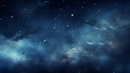 Fototapeta na wymiar background of nebula in the sky with stars