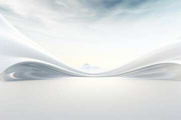Sci-fi white empty room concept, Abstract Modern Line Gradient White and Gray Backgrounds