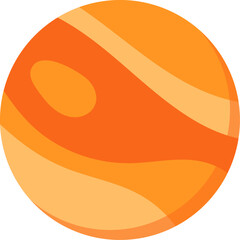 planet flat design vector