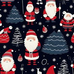 Christmas wrapping paper pattern. High quality photo