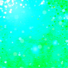 Blue, green abstract square background with copy space for text or your images