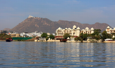 City Palace, Udaipur is a palace complex situated in the city of Udaipur in the Indian state of Rajasthan. It was built over a period of nearly 400 years,