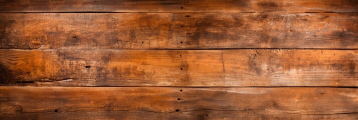 Obraz premium Vintage brown rustic wooden texture with soft illumination and warm glow bright wood background