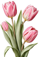 Fototapeta premium 01 pink tulip