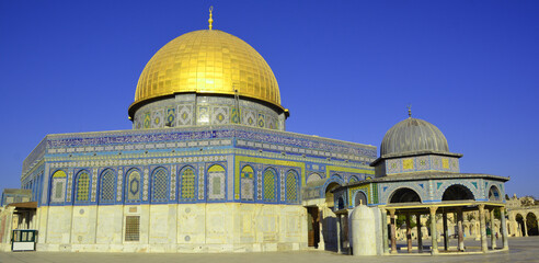 Temple Mount known as the the Noble Sanctuary of Jerusalem located in the Old City of Jerusalem, is...