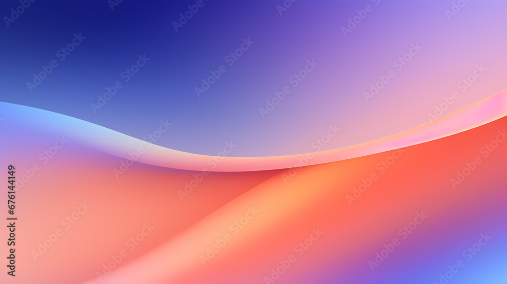 Wall mural Digital technology diffuse reflection gradient abstract poster web page PPT background
