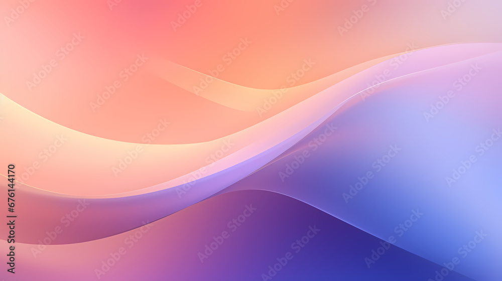 Wall mural digital technology diffuse reflection gradient abstract poster web page ppt background