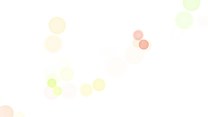 Backgroundless light. Bokeh lights with transparent background. Yellow circular lights. Bokeh lights PNG.