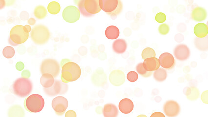 Backgroundless light. Bokeh lights with transparent background. Yellow circular lights. Bokeh lights PNG.