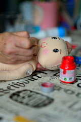 Obraz premium Costura, agulha e muito trabalho