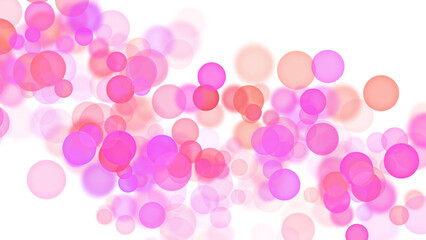 Backgroundless light. Bokeh lights with transparent background. Pink circular lights. Bokeh lights PNG.
