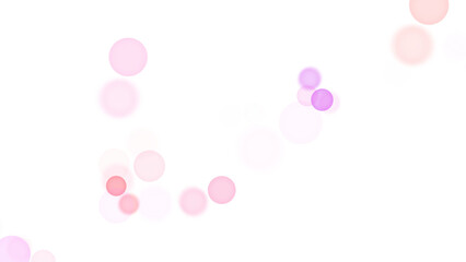 Backgroundless light. Bokeh lights with transparent background. Pink circular lights. Bokeh lights PNG.
