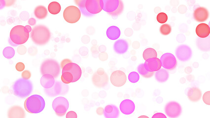 Backgroundless light. Bokeh lights with transparent background. Pink circular lights. Bokeh lights PNG.
