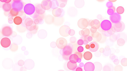 Backgroundless light. Bokeh lights with transparent background. Pink circular lights. Bokeh lights PNG.
