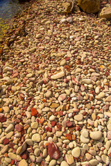 The Natural stones beach 
