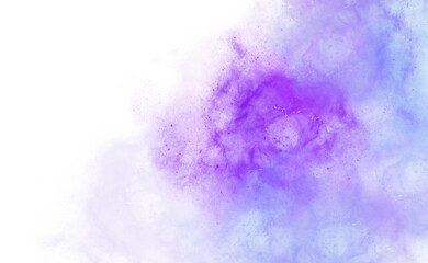 Nebulae with bottomless lights. Nebulae and smoke with bokeh lights with transparent background. Blue circular lights. Lights and nebulae PNG.
