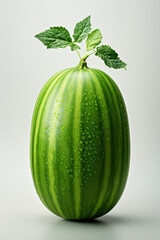 Portrait of watermelon. Ideal for your designs, banners or advertising graphics.