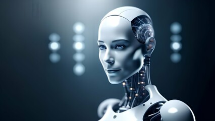 portrait of a person with a background