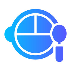 baby plate gradient icon