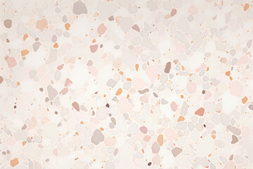 Stylish Beige and Pink Terrazzo High-Resolution Texture for Modern Design Projects, Ideal for Backgrounds and Surfaces. Generated AI.