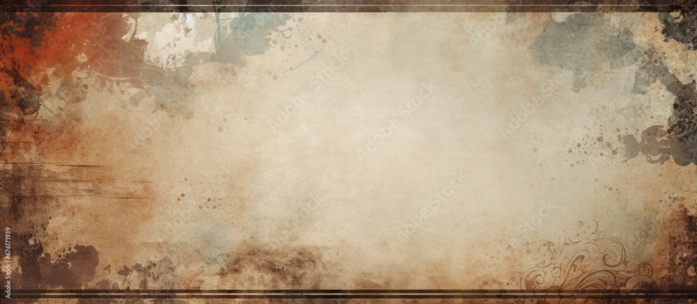 Wall mural the vintage background features an abstract pattern with a retro grunge texture accentuating the whi