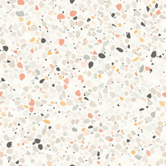 Pastel Terrazzo Texture - Chic and Modern Background for Sophisticated Design Projects. Generated AI.