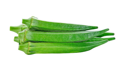 fresh okra or green roselle transparent png