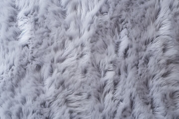 Soft grey sweater fabric, closeup of surface material texture