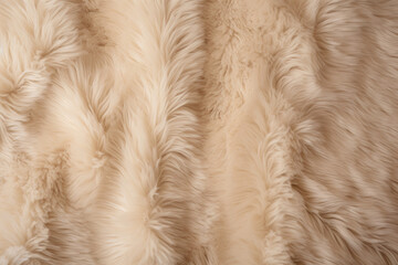 Tope fluffy sweater fabric, closeup of surface material texture