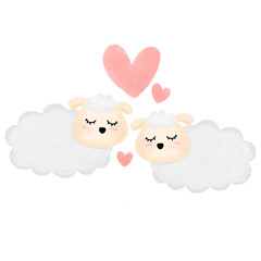 Sheep cartoon