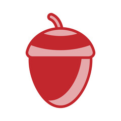 Acorn Dual Tone Style in Design Icon