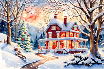 Happy White Christmas.
Generative AI