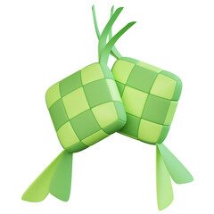 A Modern Twist: 3D Ketupat Insight