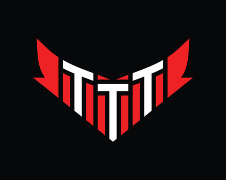 letter ttt logo design template.