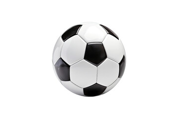 Football isolated on a white background with clipping path