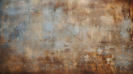 Old grungy backdrop texture. generative AI.