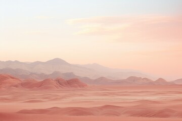 Landscape view of desert 