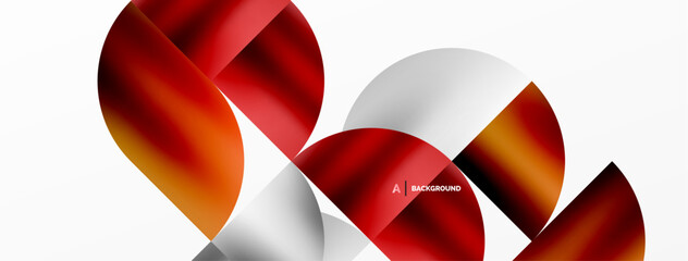 Exquisite backdrop marrying modern minimalism with metallic allure. Featuring round triangles, it exudes geometric sophistication and understated charm for wallpaper, banner, background, landing page