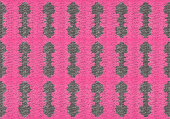pink knitted fabric