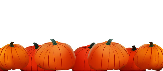 halloween pumpkin isolated on white