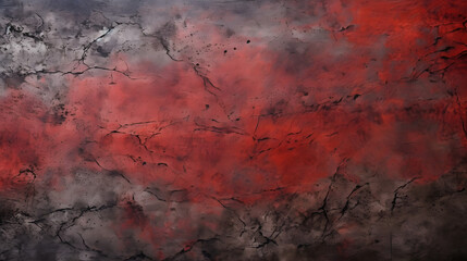 Old wall texture cement black red background marbe texture. generative AI.