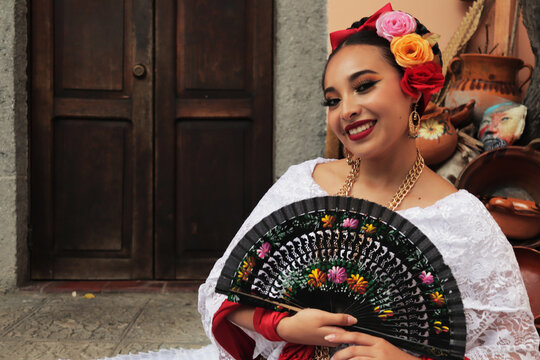 Echoes of Mexico Radiant Jarocha Dancer with Legacy