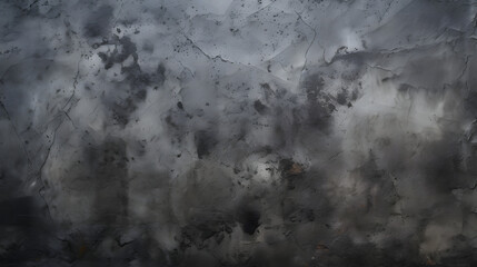 Old wall texture smeared engine oil cement dark black gray background marbe texture. generative AI.